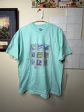 Vintage Wildflowers Floral Graphic Tee Made in USA - Large