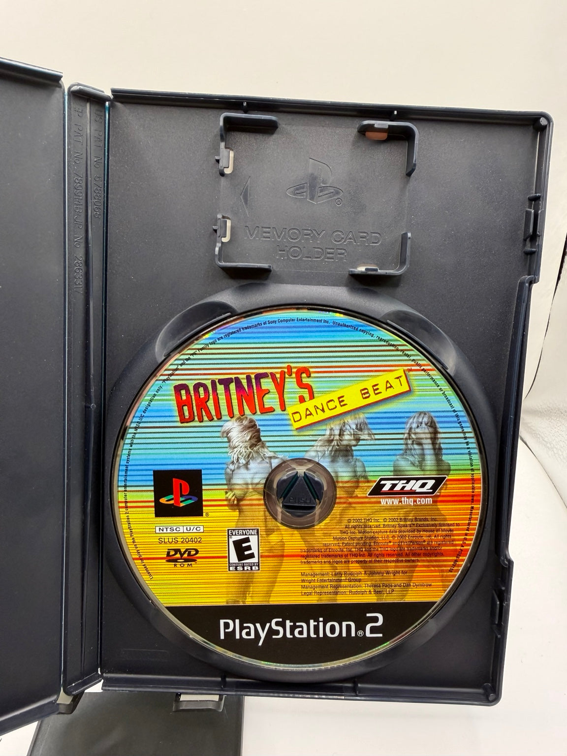 Britney's Dance Beat PS2 PlayStation 2 Untested THQ Britney Spears