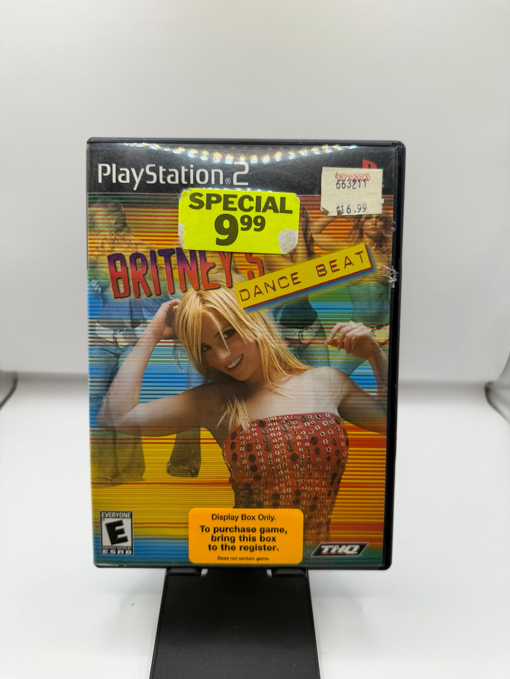 Britney's Dance Beat PS2 PlayStation 2 Untested THQ Britney Spears