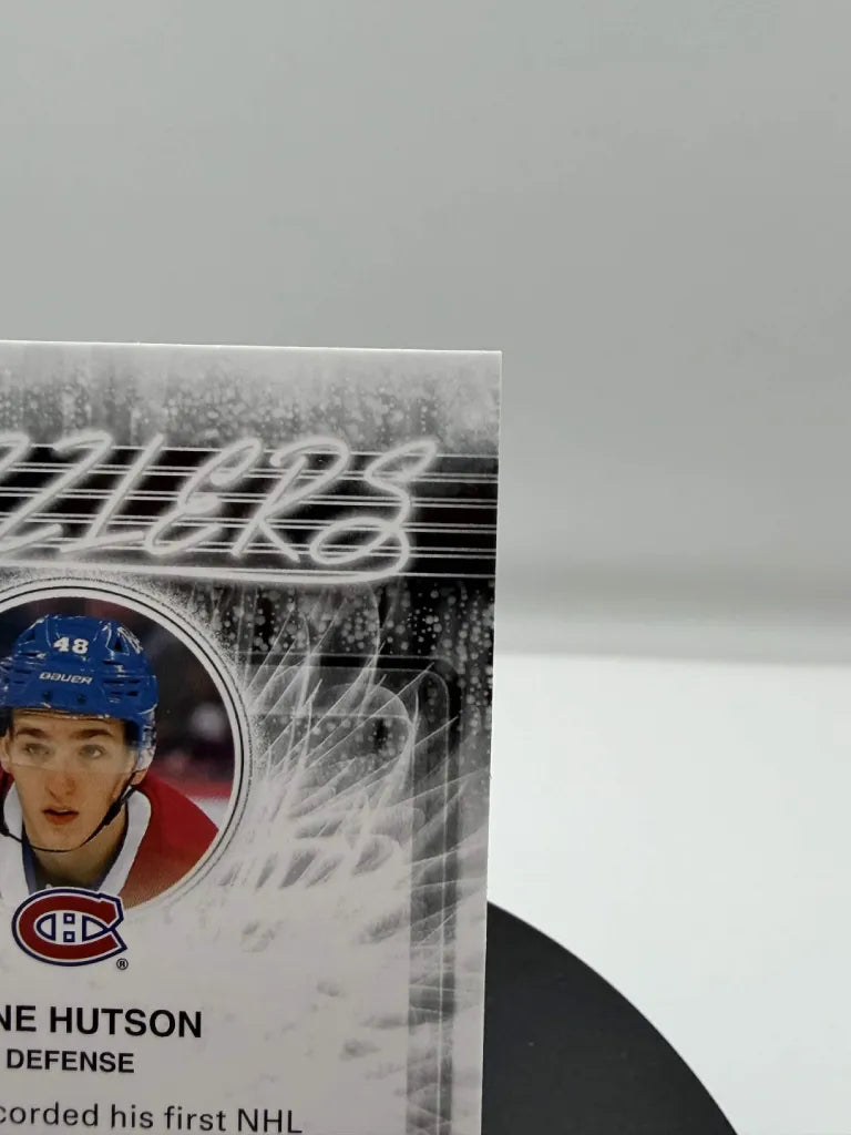 2024-25 Upper Deck Series 2 Lane Hutson Green Dazzlers #DZ-76 Canadiens RC