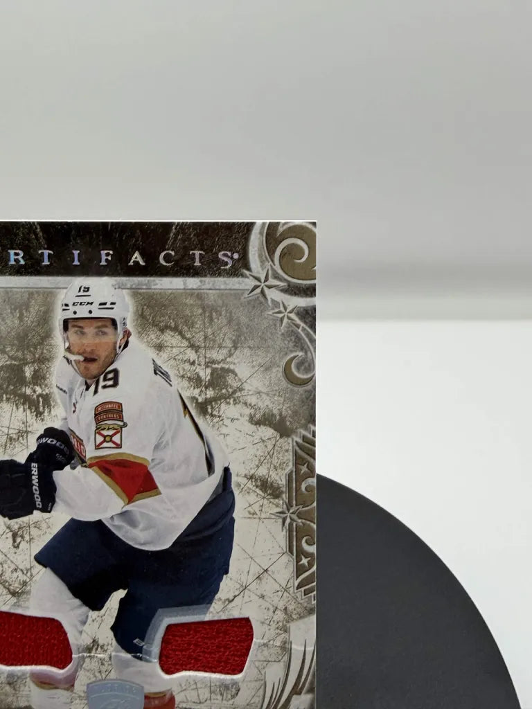Matthew Tkachuk Gold Materials Jersey /199 2024-25 Upper Deck Artifacts #126