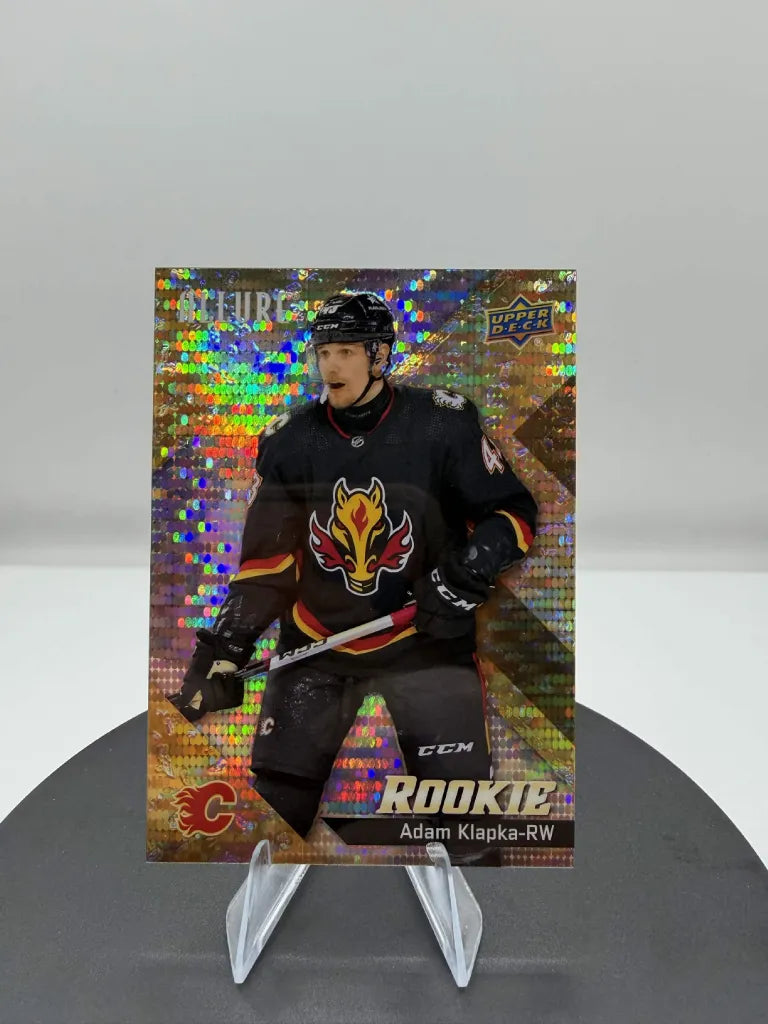Adam Klapka Rookie Gold Glitter Bomb /199 2024-25 Upper Deck Allure #149