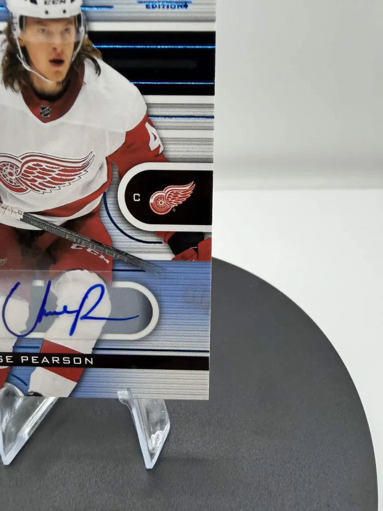 Chase Pearson Authentic Rookies Auto #167 2022-23 SP Game Used Red Wings RC