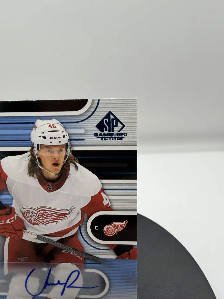 Chase Pearson Authentic Rookies Auto #167 2022-23 SP Game Used Red Wings RC