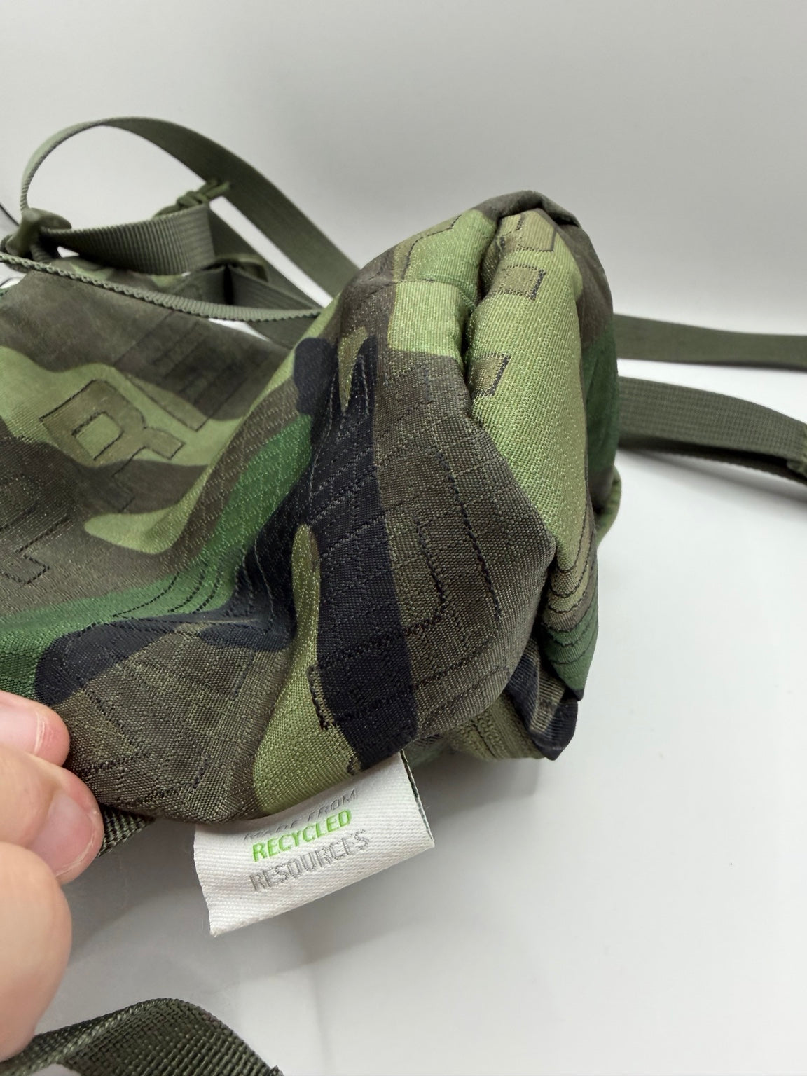 Supreme FW21 Neck Pouch Woodland Camo Cordura Shoulder Bag Box Logo 2021