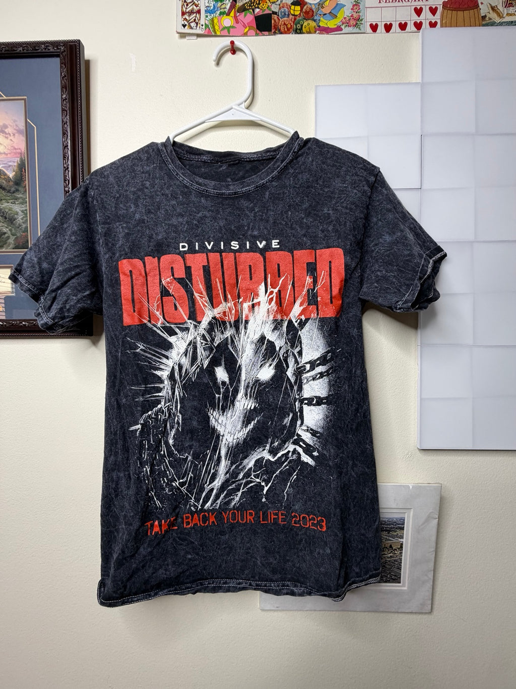 Disturbed Take Back Your Life 2023 Tour Tee - Small